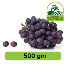Load image into Gallery viewer, Fresho Grapes - Bangalore Blue with Seed, 500 g